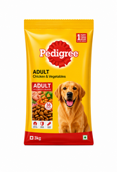 Pedigree Adult Chicken & Veg 3kg